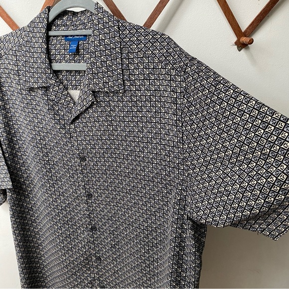 Paul Fredrick Silk Button Up Shirt - Picture 10 of 13